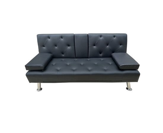 REST BLACK PU ΚΑΝΑΠΕΣ-ΚΡΕΒΑΤΙ 168X88εκ. - ΚΑΝΑΠΕΔΕΣ-ΣΑΛΟΝΙΑ στο Milonadakis.gr