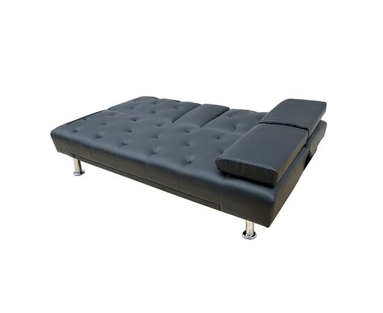 REST BLACK PU ΚΑΝΑΠΕΣ-ΚΡΕΒΑΤΙ 168X88εκ. - ΚΑΝΑΠΕΔΕΣ-ΣΑΛΟΝΙΑ στο Milonadakis.gr