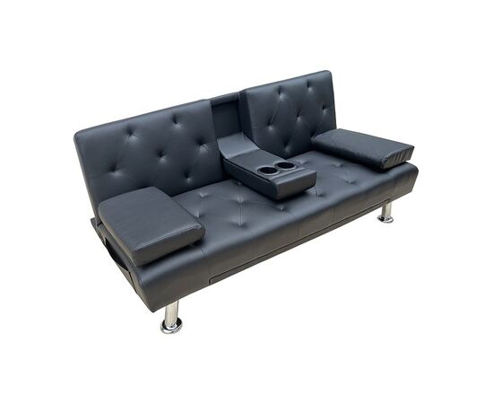 REST BLACK PU ΚΑΝΑΠΕΣ-ΚΡΕΒΑΤΙ 168X88εκ. - ΚΑΝΑΠΕΔΕΣ-ΣΑΛΟΝΙΑ στο Milonadakis.gr