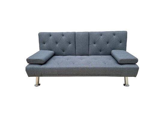 REST GREY ΥΦΑΣΜΑ ΚΑΝΑΠΕΣ-ΚΡΕΒΑΤΙ 168X88εκ. - ΚΑΝΑΠΕΔΕΣ-ΣΑΛΟΝΙΑ στο Milonadakis.gr