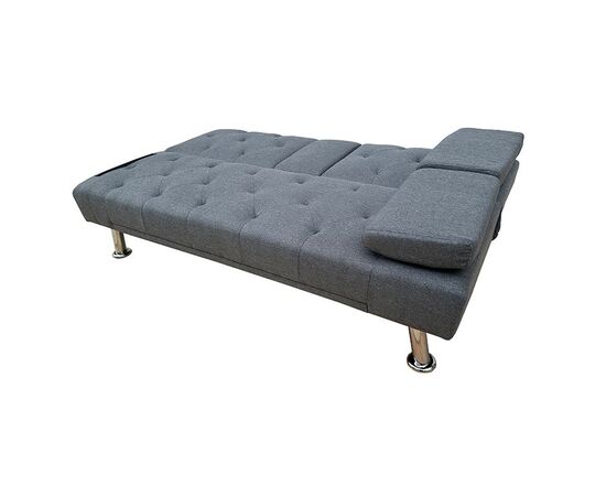 REST GREY ΥΦΑΣΜΑ ΚΑΝΑΠΕΣ-ΚΡΕΒΑΤΙ 168X88εκ. - ΚΑΝΑΠΕΔΕΣ-ΣΑΛΟΝΙΑ στο Milonadakis.gr