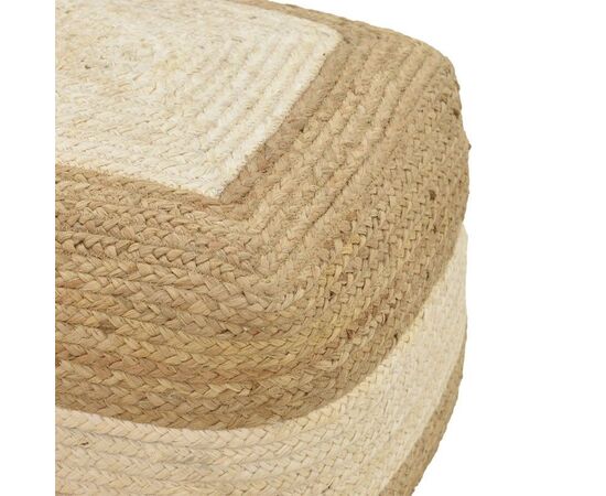 Σκαμπό-πουφ Sofian Inart μπεζ 100% γιούτα 40x40x40εκ - ΠΟΥΦ - ΣΚΑΜΠΟ - ΜΠΑΟΥΛΟ στο Milonadakis.gr