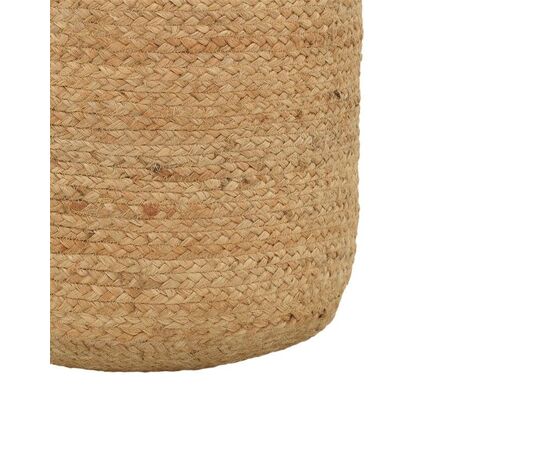 Σκαμπό-πουφ Ovious Inart μπεζ 100% γιούτα 40x40x40εκ - ΠΟΥΦ - ΣΚΑΜΠΟ - ΜΠΑΟΥΛΟ στο Milonadakis.gr