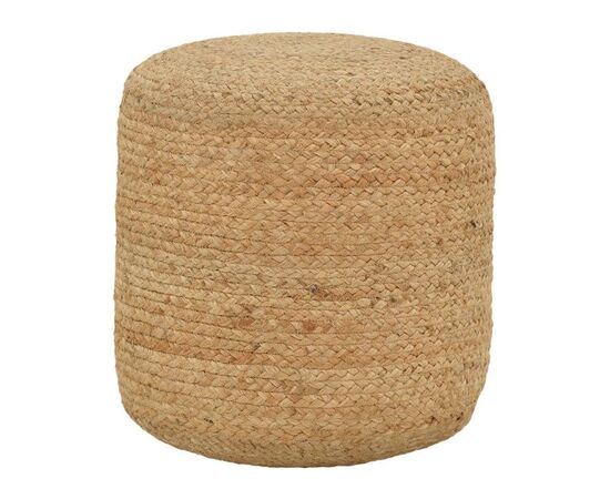 Σκαμπό-πουφ Ovious Inart μπεζ 100% γιούτα 40x40x40εκ - ΠΟΥΦ - ΣΚΑΜΠΟ - ΜΠΑΟΥΛΟ στο Milonadakis.gr