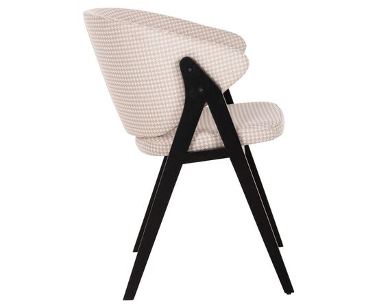 ΚΑΡΕΚΛΑ HANA HM9746.01 RUBBERWOOD ΣΕ ΜΑΥΡΟ ΧΡΩΜΑ-ΜΠΕΖ ΥΦΑΣΜΑ 55x60x84Yεκ. - ΚΑΡΕΚΛΕΣ - ΠΟΛΥΘΡΟΝΕΣ ΕΣ. στο Milonadakis.gr