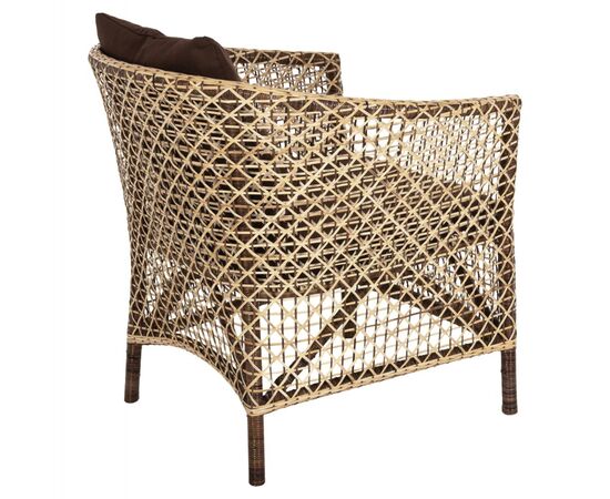 ΠΟΛΥΘΡΟΝΑ ΕΞΩΤ.ΧΩΡΟΥ HM6111 SILMAR-RATTAN ΚΑΦΕ ΚΑΙ ΦΥΣΙΚΟ-ΜΑΞΙΛΑΡΙΑ ΚΑΦΕ 82x76x85Υεκ - ΚΑΡΕΚΛΕΣ - ΠΟΛΥΘΡΟΝΕΣ στο Milonadakis.gr