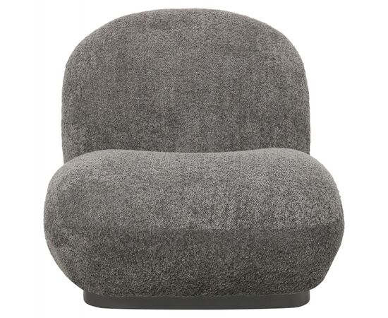 ΠΟΛΥΘΡΟΝΑ BEANY HM9591.01 ΓΚΡΙ ΜΠΟΥΚΛΕ ΥΦΑΣΜΑ 85x82x77Υ εκ. - ΚΑΡΕΚΛΕΣ - ΠΟΛΥΘΡΟΝΕΣ ΕΣ. στο Milonadakis.gr