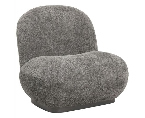 ΠΟΛΥΘΡΟΝΑ BEANY HM9591.01 ΓΚΡΙ ΜΠΟΥΚΛΕ ΥΦΑΣΜΑ 85x82x77Υ εκ. - ΚΑΡΕΚΛΕΣ - ΠΟΛΥΘΡΟΝΕΣ ΕΣ. στο Milonadakis.gr