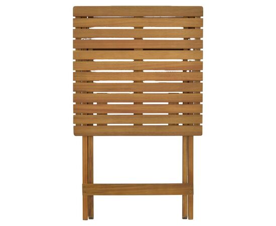 Τραπέζι κήπου Lazio pakoworld πτυσσόμενο φυσικό ξύλο ακακίας 50x50x70εκ - ΚΑΡΕΚΛΕΣ - ΠΟΛΥΘΡΟΝΕΣ ΕΣ. στο Milonadakis.gr