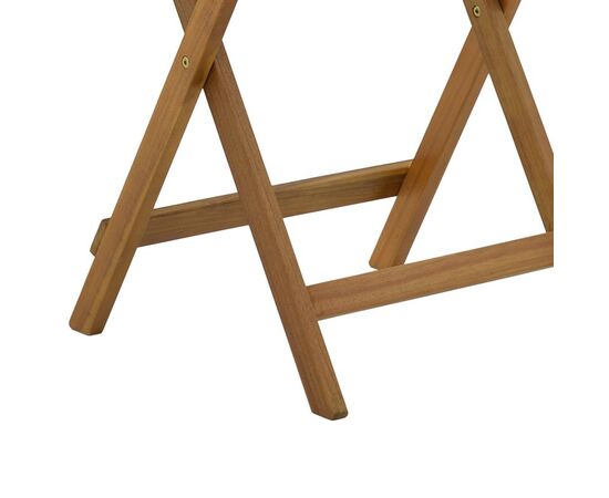 Τραπέζι κήπου Lazio pakoworld πτυσσόμενο φυσικό ξύλο ακακίας 50x50x70εκ - ΚΑΡΕΚΛΕΣ - ΠΟΛΥΘΡΟΝΕΣ ΕΣ. στο Milonadakis.gr