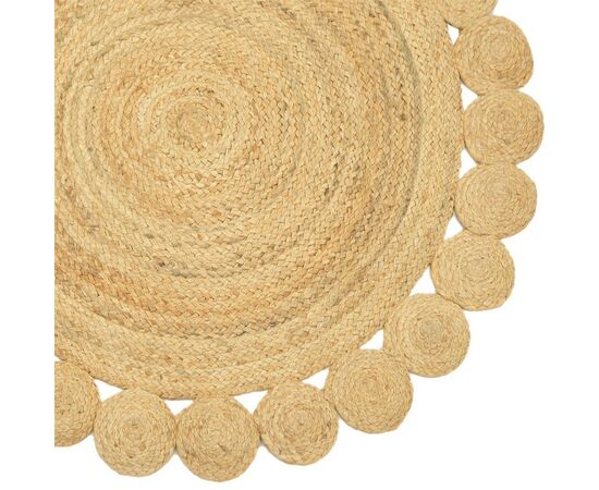 Χαλί Voni Inart φυσικό γιούτα120x120x1εκ - ΧΑΛΙΑ στο Milonadakis.gr