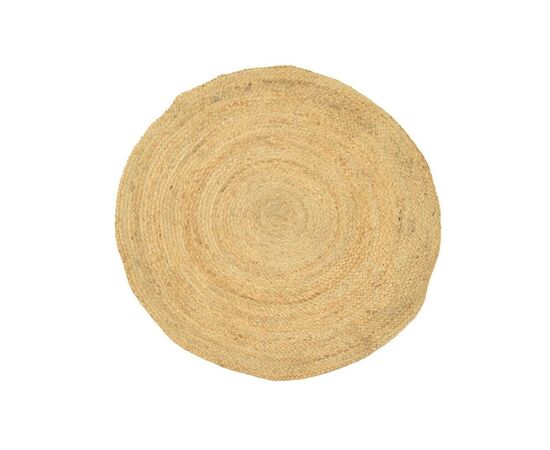 Χαλί Solon Inart φυσικό γιούτα 100x100x1εκ - ΧΑΛΙΑ στο Milonadakis.gr