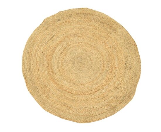 Χαλί Solon Inart φυσικό γιούτα 120x120x1εκ - ΧΑΛΙΑ στο Milonadakis.gr
