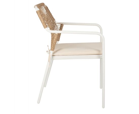 ΠΟΛΥΘΡΟΝΑ ΑΛΟΥΜΙΝΙΟΥ TROTTER HM5865.12 ΛΕΥΚΟΣ ΣΚΕΛΕΤΟΣ ΜΕ WICKER ΜΠΕΖ & ΕΚΡΟΥ ΜΑΞΙΛΑΡΙ - ΚΑΡΕΚΛΕΣ - ΠΟΛΥΘΡΟΝΕΣ στο Milonadakis.gr
