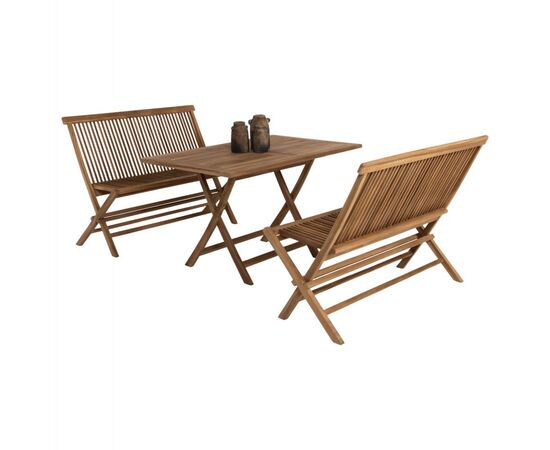 ΣΕΤ ΤΡΑΠΕΖΑΡΙΑΣ ΕΞΩΤ. ΧΩΡΟΥ 3ΤΜΧ KENDALL HM11952 ΜΑΣΙΦ ΞΥΛΟ TEAK ΦΥΣΙΚΟ - ΣΕΤ ΤΡΑΠΕΖΑΡΙΕΣ στο Milonadakis.gr