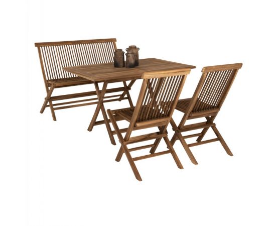 ΣΕΤ ΤΡΑΠΕΖΑΡΙΑΣ ΕΞΩΤ. ΧΩΡΟΥ 4ΤΜΧ KENDALL HM11953 ΜΑΣΙΦ ΞΥΛΟ TEAK ΦΥΣΙΚΟ - ΣΕΤ ΤΡΑΠΕΖΑΡΙΕΣ στο Milonadakis.gr