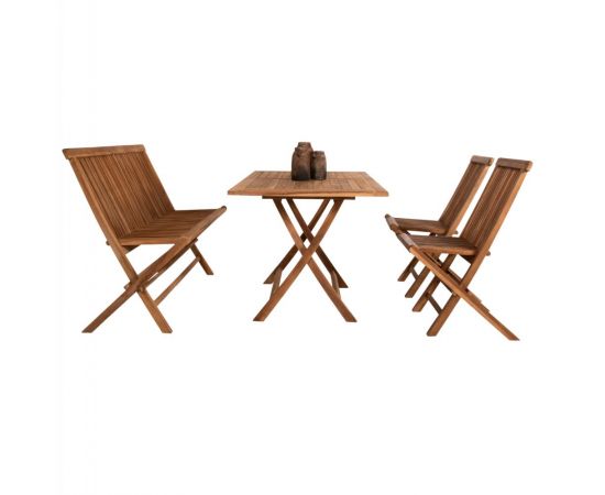 ΣΕΤ ΤΡΑΠΕΖΑΡΙΑΣ ΕΞΩΤ. ΧΩΡΟΥ 4ΤΜΧ KENDALL HM11953 ΜΑΣΙΦ ΞΥΛΟ TEAK ΦΥΣΙΚΟ - ΣΕΤ ΤΡΑΠΕΖΑΡΙΕΣ στο Milonadakis.gr