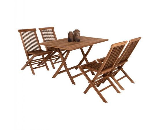 ΣΕΤ ΤΡΑΠΕΖΑΡΙΑΣ ΕΞΩΤ. ΧΩΡΟΥ 5ΤΜΧ KENDALL HM11955 ΜΑΣΙΦ ΞΥΛΟ TEAK ΦΥΣΙΚΟ - ΣΕΤ ΤΡΑΠΕΖΑΡΙΕΣ στο Milonadakis.gr
