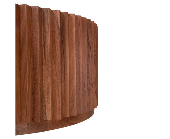 ΣΕΤ 2ΤΜΧ ΤΡΑΠΕΖΙΑ ΣΑΛΟΝΙΟΥ ΣΤΡΟΓΓΥΛΑ SEDGE HM11944 ΜΑΣΙΦ ΑΚΑΚΙΑ Φ90 & Φ40εκ. - ΤΡΑΠΕΖΑΚΙΑ ΣΑΛΟΝΙΟΥ στο Milonadakis.gr