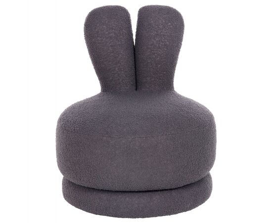 ΣΚΑΜΠΟ ΜΕ ΠΛΑΤΗ ΠΕΡΙΣΤΡΕΦΟΜΕΝΟ FRIVO HM9774.01 ΓΚΡΙ TEDDY ΥΦΑΣΜΑ 51x51x61Υεκ - ΠΟΥΦ - ΣΚΑΜΠΟ - ΜΠΑΟΥΛΟ στο Milonadakis.gr