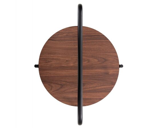 ΒΟΗΘΗΤΙΚΟ ΤΡΑΠΕΖΙ SYLO HM9618.02 MDF ΣΕ ΚΑΡΥΔΙ-ΜΑΥΡΟ ΜΕΤΑΛΛΟ Φ44x66Υεκ. - ΒΟΗΘΗΤΙΚΑ ΤΡΑΠΕΖΑΚΙΑ στο Milonadakis.gr