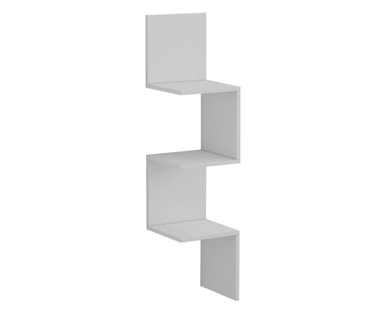ΕΠΙΤΟΙΧΙΑ ΓΩΝΙΑΚΗ ΡΑΦΙΕΡΑ ILLUSION HM8935.12 ΜΕΛΑΜΙΝΗ ΣΕ ΛΕΥΚΟ 25x25x105,4Υεκ. - ΡΑΦΙΑ ΤΟΙΧΟΥ στο Milonadakis.gr