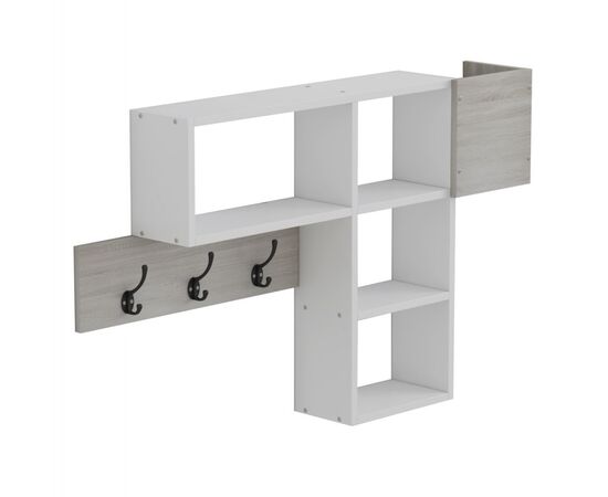 ΚΡΕΜΑΣΤΡΑ ΕΙΣΟΔΟΥ ΜΕ ΡΑΦΙΑ HARLAN HM8973.12 ΜΕΛΑΜΙΝΗ ΣΕ SONAMA-ΛΕΥΚΟ 99,5x15x61Υεκ. - ΕΠΙΠΛΑ ΕΙΣΟΔΟΥ στο Milonadakis.gr