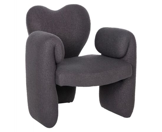 ΠΟΛΥΘΡΟΝΑ HARTT HM9777.01 ΓΚΡΙ TEDDY ΥΦΑΣΜΑ 84x74x87Yεκ. - ΚΑΡΕΚΛΕΣ - ΠΟΛΥΘΡΟΝΕΣ ΕΣ. στο Milonadakis.gr