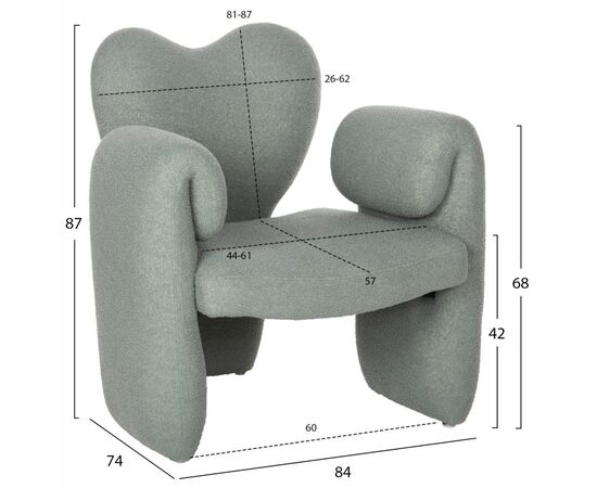 ΠΟΛΥΘΡΟΝΑ HARTT HM9777.07 ΦΥΣΤΙΚΙ TEDDY ΥΦΑΣΜΑ 84x74x87Yεκ. - ΚΑΡΕΚΛΕΣ - ΠΟΛΥΘΡΟΝΕΣ ΕΣ. στο Milonadakis.gr