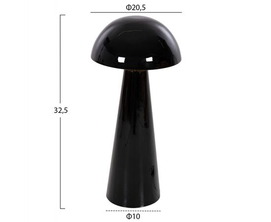 ΕΠΙΤΡΑΠΕΖΙΟ ΦΩΤΙΣΤΙΚΟ SMUSH HM4258.04 ΜΕΤΑΛΛΟ ΣΕ ΜΑΥΡΟ-ΡΥΘΜΙΖΟΜΕΝΟ ΚΑΠΕΛΟ Φ32,5x69Υεκ. - ΕΠΙΤΡΑΠΕΖΙΑ ΦΩΤΙΣΤΙΚΑ στο Milonadakis.gr