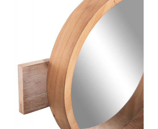 ΚΑΘΡΕΠΤΗΣ ΤΟΙΧΟΥ ΣΤΡΟΓΓΥΛΟΣ SCUTTLE HM4222 FIR WOOD&MDF-BLACK METAL 80x6,5x30,5Υεκ. - ΚΑΘΡΕΠΤΕΣ στο Milonadakis.gr