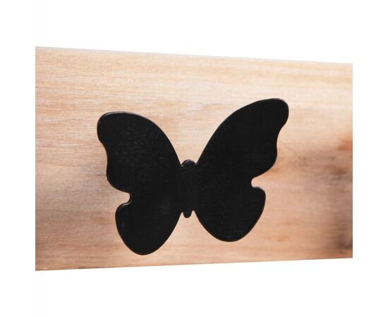 ΚΑΘΡΕΠΤΗΣ ΤΟΙΧΟΥ ΣΤΡΟΓΓΥΛΟΣ SCUTTLE HM4222 FIR WOOD&MDF-BLACK METAL 80x6,5x30,5Υεκ. - ΚΑΘΡΕΠΤΕΣ στο Milonadakis.gr