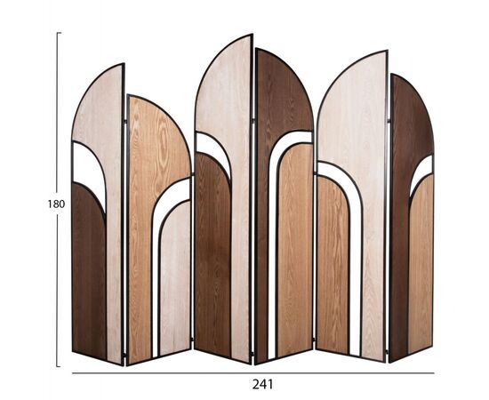 ΠΑΡΑΒΑΝ 6-ΦΥΛΛΟ CRYPT HM4221 MDF ΣΕ 4 ΧΡΩΜΑTA-ΜΑΥΡΟ ΜΕΤΑΛΛΟ 241x1,5x180Υεκ. - ΠΑΡΑΒΑΝ στο Milonadakis.gr