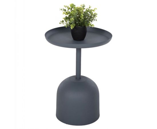 ΤΡΑΠΕΖΙ ΒΟΗΘΗΤΙΚΟ ΣΤΡΟΓΓΥΛΟ DELBEL HM4261.05 ΜΕΤΑΛΛΟ ΜΠΛΕ ΣΚΟΥΡΟ Φ39,5x53,5Υ εκ. - ΒΟΗΘΗΤΙΚΑ ΤΡΑΠΕΖΑΚΙΑ στο Milonadakis.gr