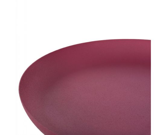 ΤΡΑΠΕΖΙ ΒΟΗΘΗΤΙΚΟ ΣΤΡΟΓΓΥΛΟ DELBEL HM4262.06 ΜΕΤΑΛΛΟ ΣΕ ΡΟΖ Φ36x49Υ εκ. - ΒΟΗΘΗΤΙΚΑ ΤΡΑΠΕΖΑΚΙΑ στο Milonadakis.gr