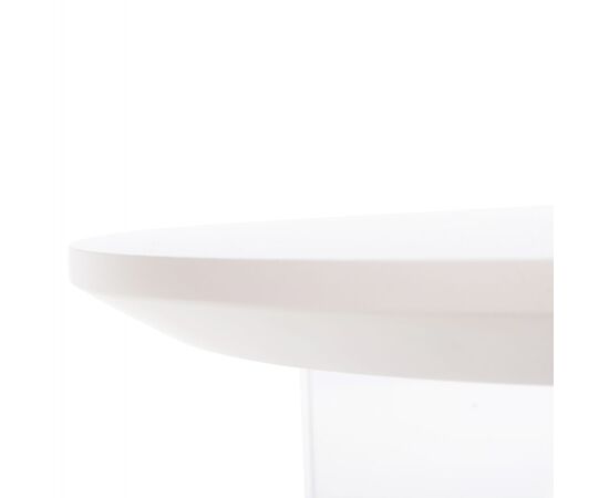 ΤΡΑΠΕΖΙ ΣΑΛΟΝΙΟΥ ACRYLON HM9779.01 HPL ΛΕΥΚΟ ΜΑΡΜΑΡΟ-ΑΚΡΥΛΙΚΟ ΠΟΔΙ Φ40x41Υεκ. - ΤΡΑΠΕΖΑΚΙΑ ΣΑΛΟΝΙΟΥ στο Milonadakis.gr