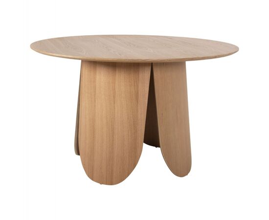 ΤΡΑΠΕΖΙ ΣΤΡΟΓΓΥΛΟ DENTY HM9612.01 MDF ΜΕ ΚΑΠΛΑΜΑ ΔΡΥΟΣ-ΧΡΩΜΑ ΔΡΥΟΣ Φ120x75Υεκ. - ΤΡΑΠΕΖΙΑ ΚΟΥΖΙΝΑΣ στο Milonadakis.gr