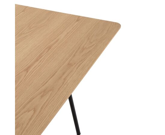 ΤΡΑΠΕΖΙ ΤΡΑΠΕΖΑΡΙΑΣ TRENK HM9614.01 MDF ΜΕ ΚΑΠΛΑΜΑ ΔΡΥΟΣ ΦΥΣΙΚΟ-ΜΑΥΡΟ ΜΕΤΑΛΛΟ 120x120x75Υεκ. - ΤΡΑΠΕΖΙΑ ΚΟΥΖΙΝΑΣ στο Milonadakis.gr