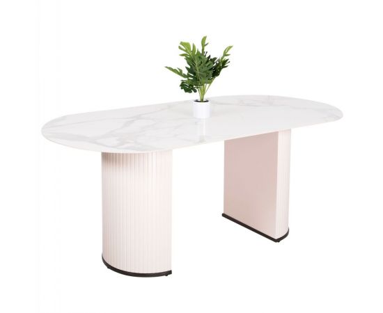 ΤΡΑΠΕΖΙ ΤΡΑΠΕΖΑΡΙΑΣ CORBY HM9771.01 12mmΚΕΡΑΜΙΚΟ ΛΕΥΚΟ ΜΑΡΜΑΡΟ-MDF ΛΕΥΚΟ 180x90x76Υ εκ. - ΤΡΑΠΕΖΙΑ ΚΟΥΖΙΝΑΣ στο Milonadakis.gr