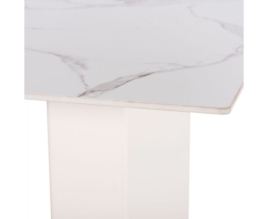 ΤΡΑΠΕΖΙ ΤΡΑΠΕΖΑΡΙΑΣ CERAMUS HM9772.01 12mmΚΕΡΑΜΙΚΟ TOP ΛΕΥΚΟ ΜΑΡΜΑΡΟ-MDF ΛΕΥΚΟ 180x90x76Υεκ. - ΤΡΑΠΕΖΙΑ ΚΟΥΖΙΝΑΣ στο Milonadakis.gr