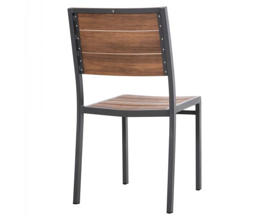 ΚΑΡΕΚΛΑ ΑΛΟΥΜΙΝΙΟΥ SAGA HM6063.02 ΣΚΟΥΡΟ ΓΚΡΙ ΜΕ POLYWOOD 46x52x86Υεκ. - ΚΑΡΕΚΛΕΣ - ΠΟΛΥΘΡΟΝΕΣ στο Milonadakis.gr