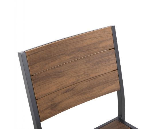 ΚΑΡΕΚΛΑ ΑΛΟΥΜΙΝΙΟΥ SAGA HM6063.02 ΣΚΟΥΡΟ ΓΚΡΙ ΜΕ POLYWOOD 46x52x86Υεκ. - ΚΑΡΕΚΛΕΣ - ΠΟΛΥΘΡΟΝΕΣ στο Milonadakis.gr