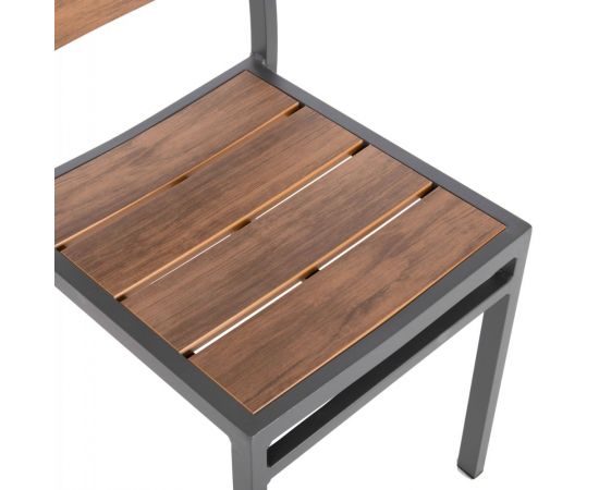 ΚΑΡΕΚΛΑ ΑΛΟΥΜΙΝΙΟΥ SAGA HM6063.02 ΣΚΟΥΡΟ ΓΚΡΙ ΜΕ POLYWOOD 46x52x86Υεκ. - ΚΑΡΕΚΛΕΣ - ΠΟΛΥΘΡΟΝΕΣ στο Milonadakis.gr