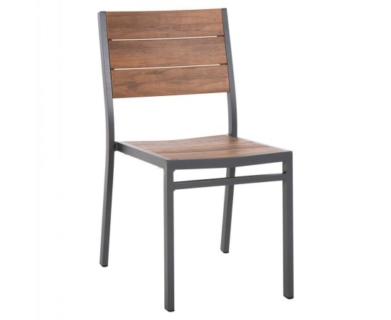 ΚΑΡΕΚΛΑ ΑΛΟΥΜΙΝΙΟΥ SAGA HM6063.02 ΣΚΟΥΡΟ ΓΚΡΙ ΜΕ POLYWOOD 46x52x86Υεκ. - ΚΑΡΕΚΛΕΣ - ΠΟΛΥΘΡΟΝΕΣ στο Milonadakis.gr