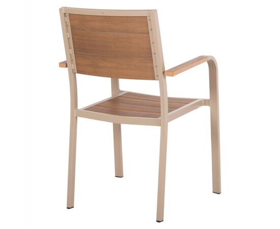 ΠΟΛΥΘΡΟΝΑ ΑΛΟΥΜΙΝΙΟΥ SAGA HM5127.04 ΣΑΜΠΑΝΙ ΜΕ POLYWOOD 55x52x86Yεκ. - ΚΑΡΕΚΛΕΣ - ΠΟΛΥΘΡΟΝΕΣ στο Milonadakis.gr