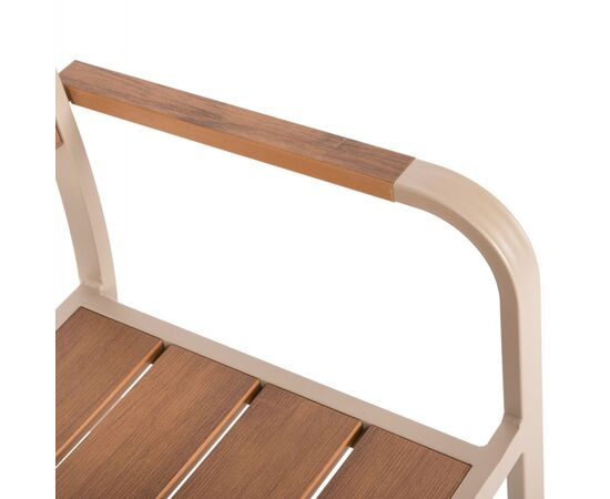 ΠΟΛΥΘΡΟΝΑ ΑΛΟΥΜΙΝΙΟΥ SAGA HM5127.04 ΣΑΜΠΑΝΙ ΜΕ POLYWOOD 55x52x86Yεκ. - ΚΑΡΕΚΛΕΣ - ΠΟΛΥΘΡΟΝΕΣ στο Milonadakis.gr