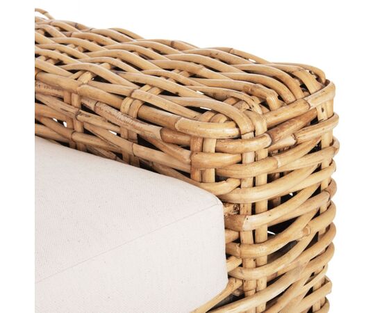ΠΟΛΥΘΡΟΝΑ TROPEL HM9810 ΞΥΛΟ MANGO-RATTAN ΦΥΣΙΚΟ-ΛΕΥΚΑ ΜΑΞΙΛΑΡΙΑ 110x88x70-85Υεκ. - ΚΑΡΕΚΛΕΣ - ΠΟΛΥΘΡΟΝΕΣ στο Milonadakis.gr