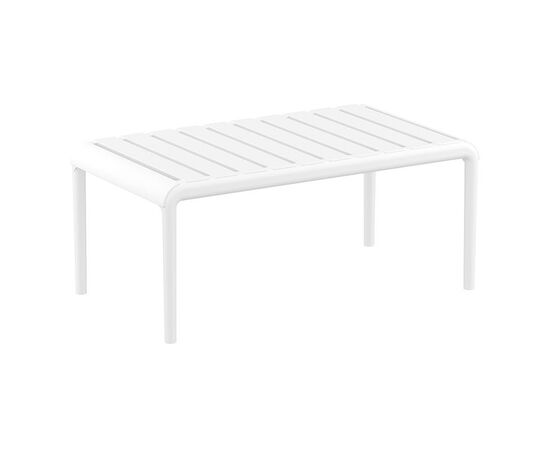 PARIS WHITE ΤΡΑΠΕΖΙ 90X50X40εκ. ΠΟΛ/ΝΙΟΥ - ΤΡΑΠΕΖΙΑ ΕΞ. ΧΩΡΟΥ στο Milonadakis.gr