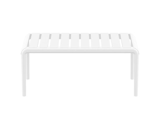PARIS WHITE ΤΡΑΠΕΖΙ 90X50X40εκ. ΠΟΛ/ΝΙΟΥ - ΤΡΑΠΕΖΙΑ ΕΞ. ΧΩΡΟΥ στο Milonadakis.gr
