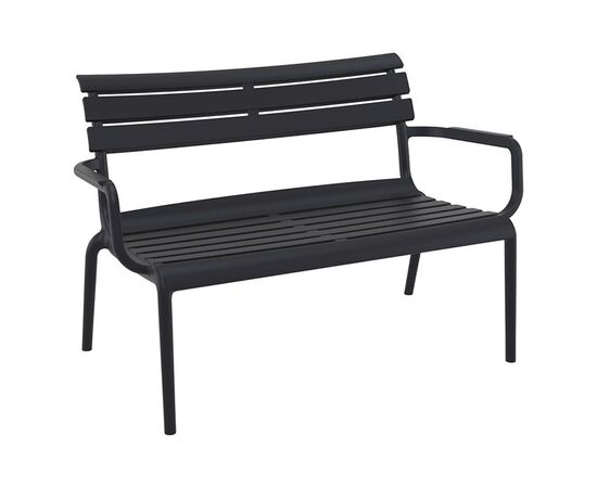 PARIS ΚΑΝΑΠΕΣ BLACK 116X70X75εκ. ΠΟΛ/ΝΙΟΥ - ΚΑΝΑΠΕΔΕΣ στο Milonadakis.gr